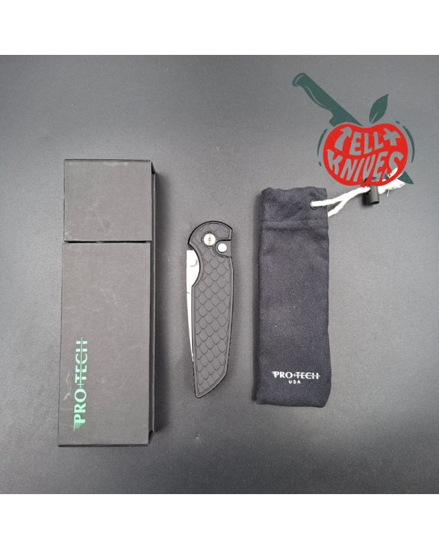 Pro-Tech 2025 SHOT SHOW Limited Edition Integrity 1 S35VN stainless steel blade black aluminium handle 75pces made