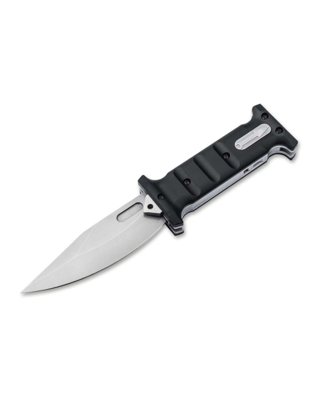 BÖKER Plus Extension hunting folding knife D2 steel blade black G10 handle