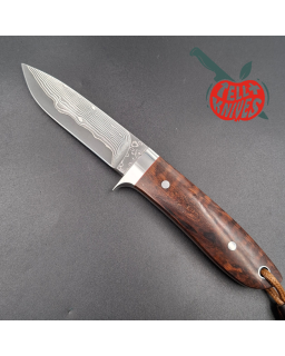 Yaroslav Custom Knives Loveless Hunter Tribute VG-10 Core laminate steel Snakewood handle