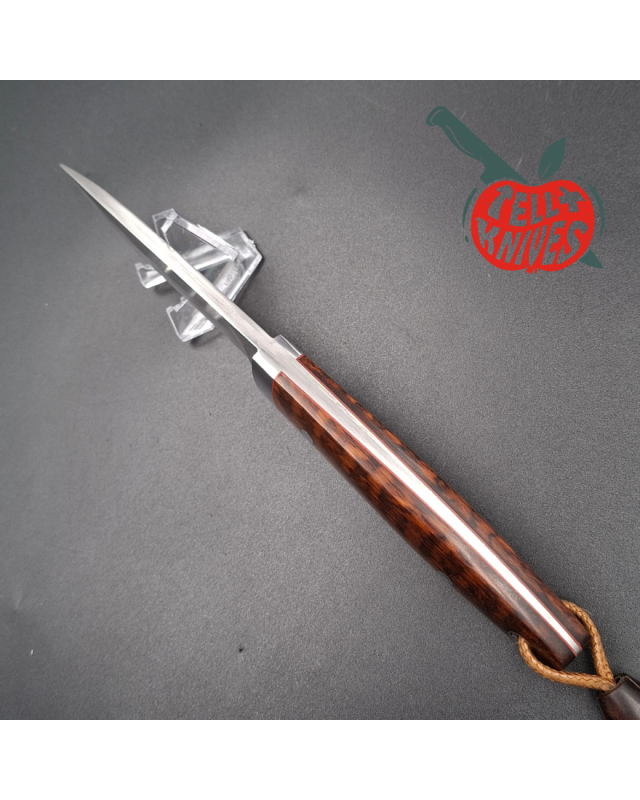 Yaroslav Custom Knives Loveless Hunter Tribute VG-10 Core laminate steel Snakewood handle