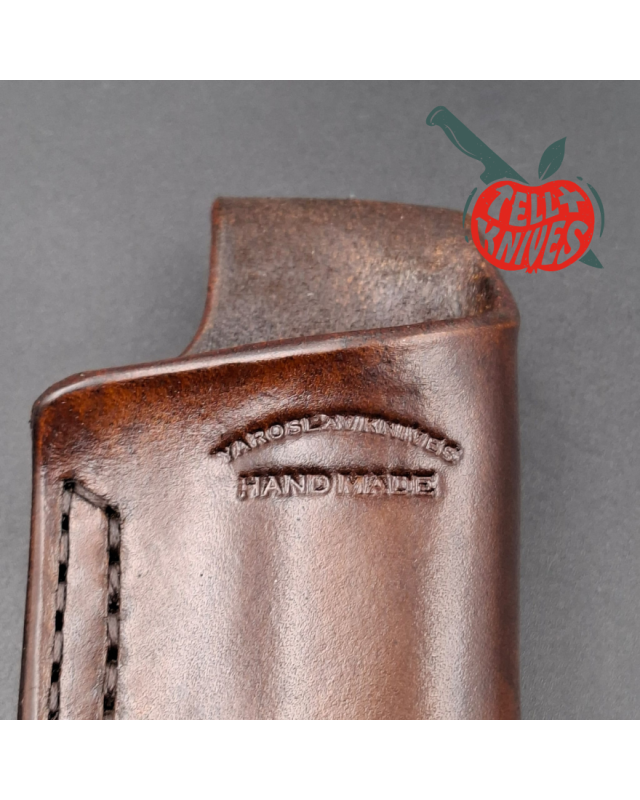 Yaroslav Custom Knives Loveless Hunter Tribute VG-10 Core laminate steel Snakewood handle