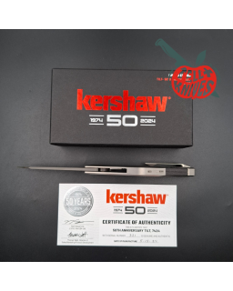 Kershaw TILT 50th Anniversary Edition 500 made CruWear steel blade Titanium Handle