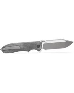 SIG Validus M390 stainless satin and stonewash finish steel blade black micarta handle Glass Breaker tip