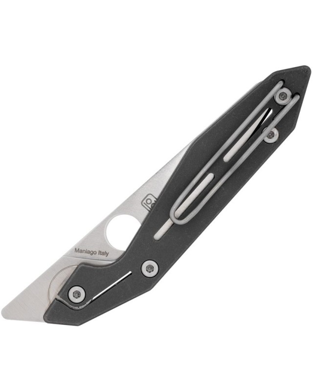 Spyderco NAND SlipIt M398 stainless steel blade Titianium handle Slipjoint