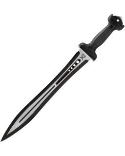 United Cutlery M48 Gladius Sword stainless steel two tone finish blade black rubber handle