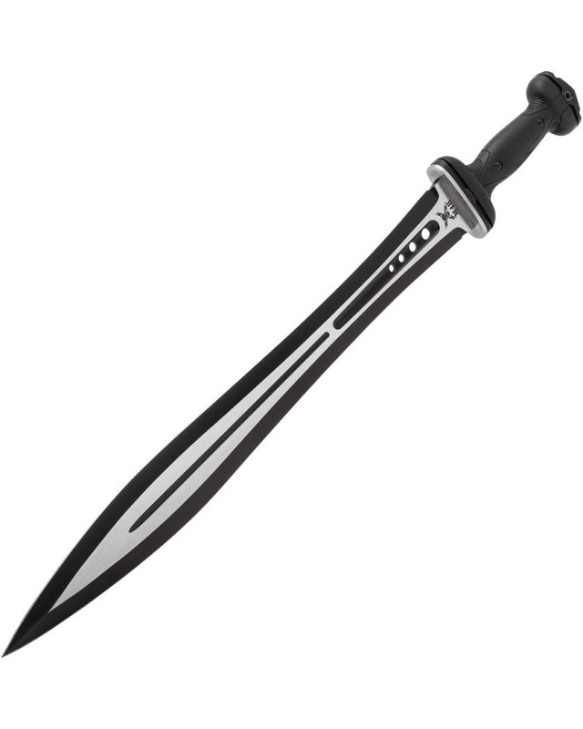 United Cutlery M48 Gladius Sword stainless steel two tone finish blade black rubber handle