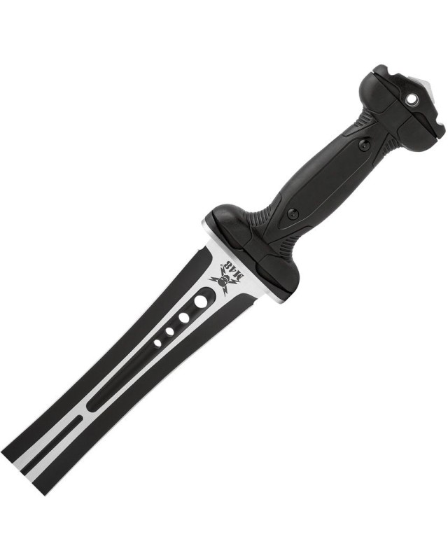 United Cutlery M48 Gladius Sword stainless steel two tone finish blade black rubber handle