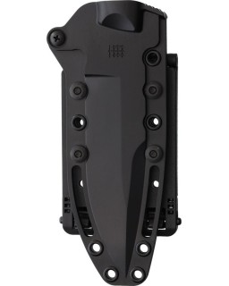 Halfbreed Blades Medium Infantry Knife Gen3 SAN MAI VG-10 Steel satin finish blade orange G10 handle