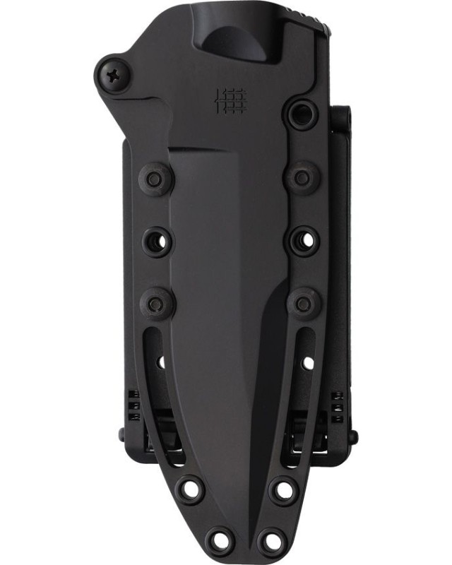 Halfbreed Blades Medium Infantry Knife Gen3 SAN MAI VG-10 Steel satin finish blade OD Green G10 handle