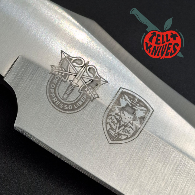 Al Mar Knives MACV SOG 4008 Fighting Knife 25th Anniversary Green Berets SEKI Japan