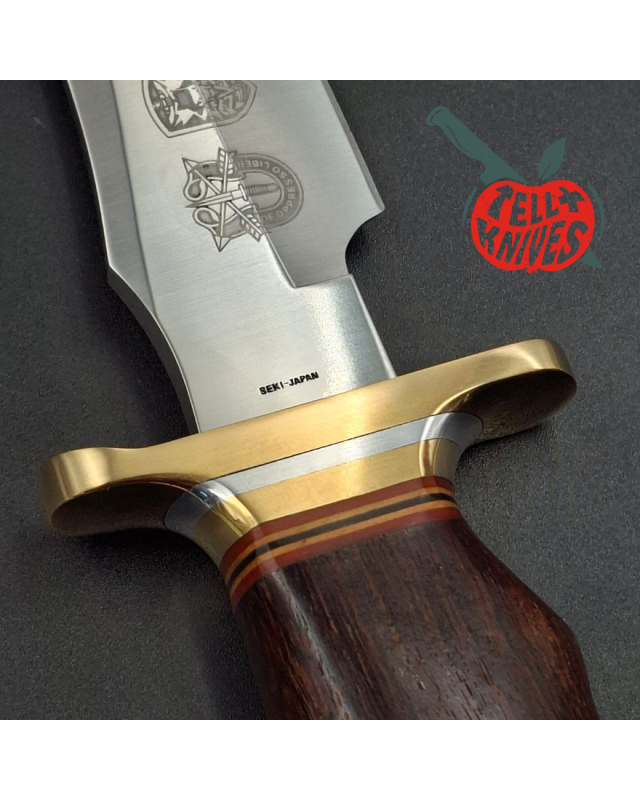 Al Mar Knives MACV SOG 4008 Fighting Knife 25th Anniversary Green Berets SEKI Japan