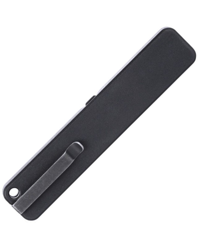 CKRT Gravitic Flip Manual Opening blackwash stainless steel - Swiss Legal OTF
