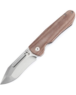 Kansept Superhawk Pocket Knife  CPM S35VN Steel Black Anodised Titanium Handle