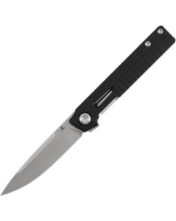 Tenable Kitpu Stonewash Nitro V stainless steel blade black G10 handle linerlock
