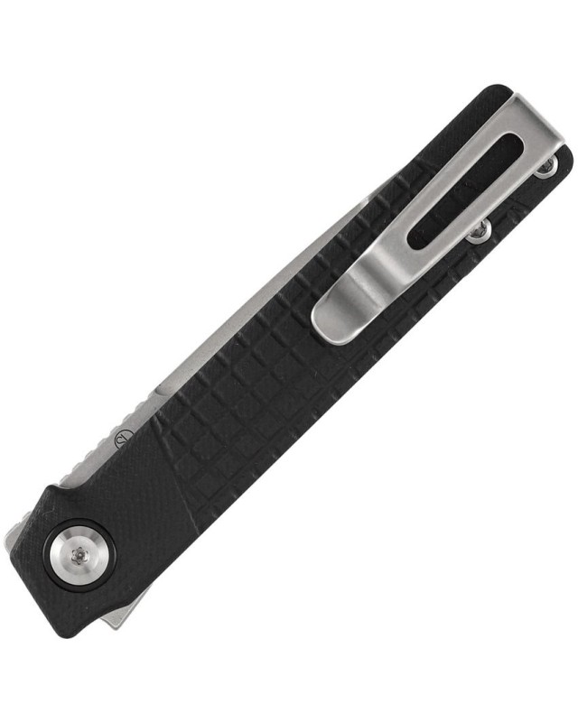 Tenable Kitpu Stonewash Nitro V stainless steel blade black G10 handle linerlock