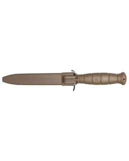 GLOCK Field knife FM 81 black sawback blade flat dark earth polymer handle and sheath