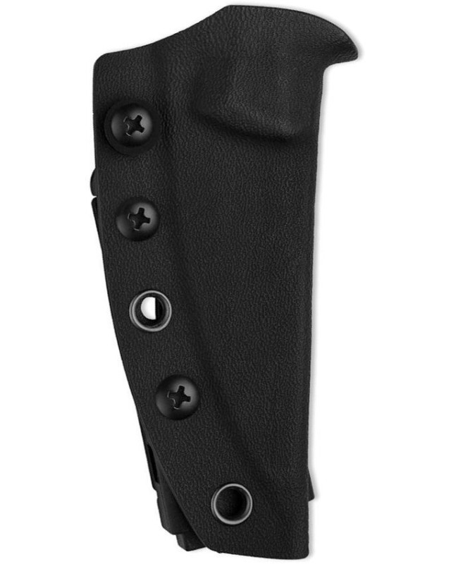 Kizer Cutlery Momo Fix 3 stonewash finish AEB-L stainless steel blade black and purple G10 handle