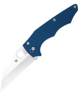 Spyderco Yojumbo SPY27 steel cobalt blue G10 handle compression lock