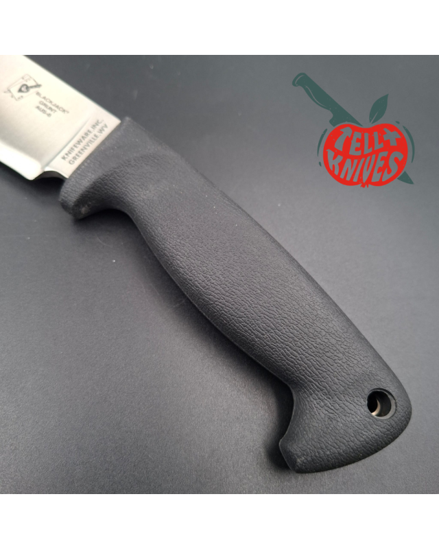 Blackjack SEKI Japan Grunt AUS8 stainless steel satin finish blade black Kraton handle black Kydex sheath