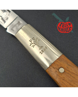 BÖKER Solingen 1869-1994 125th Anniversary Barlow engraved blade oak handle
