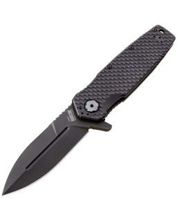 Hardcore Hardware MILF-05 black PVD S35VN steel spear point blade G10 handle framelock
