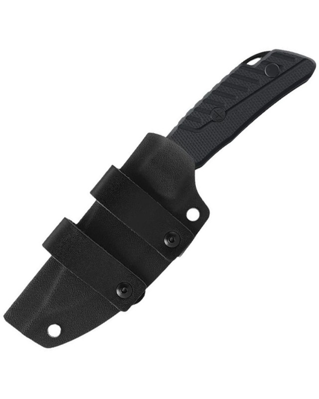 Petrified Fish Barracuda N690 stainless steel blackwash finish blade black G10 handle