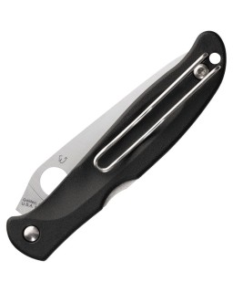 Spyderco Charisma CTS-BD1N stainless steel blade Black nylon handle Lockback