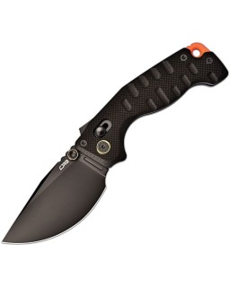 CJRB Doubletap Black PVD coated D2 steel Black G10 handle Recoil Lock