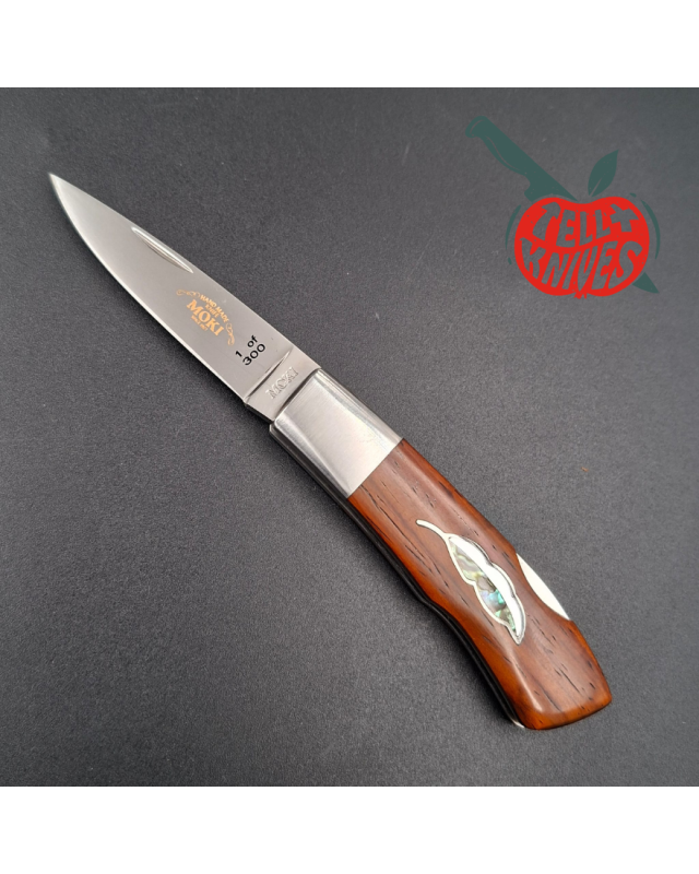 MOKI Limited Edition 2000 Knife of the Year, mother-of-pearl handle, wooden presentation box, 1 of 300