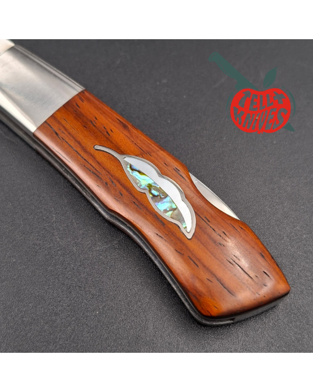 MOKI Limited Edition 2000 Knife of the Year motherpearl handle Wooden Presentation Box 1 of 300
