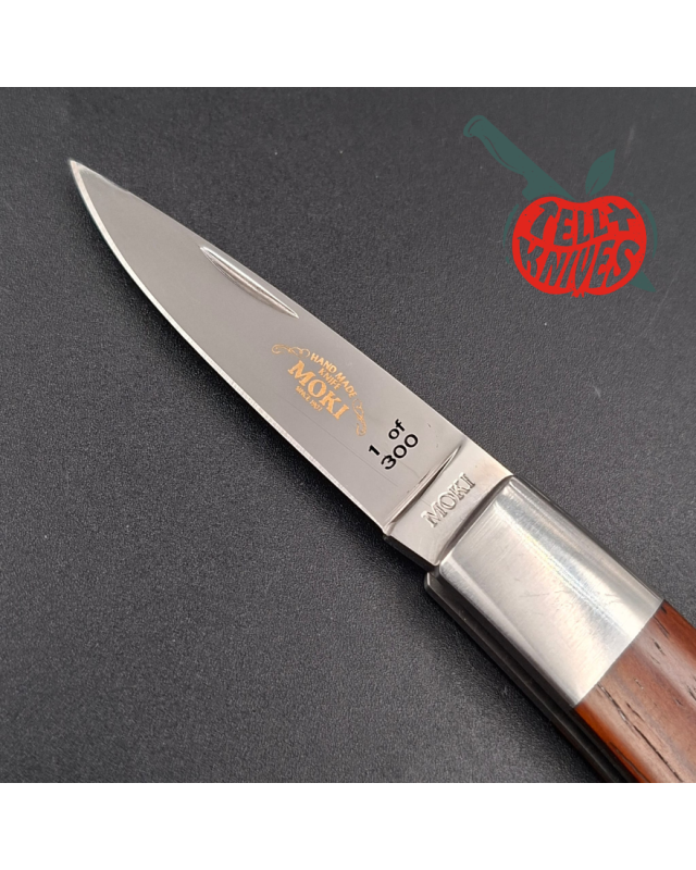 MOKI Limited Edition 2000 Knife of the Year motherpearl handle Wooden Presentation Box 1 of 300