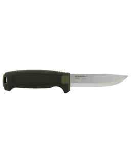 MORA Amberg 12C27 in acciaio inossidabile con manico e fodero in polimero color verde "Deep Forests"