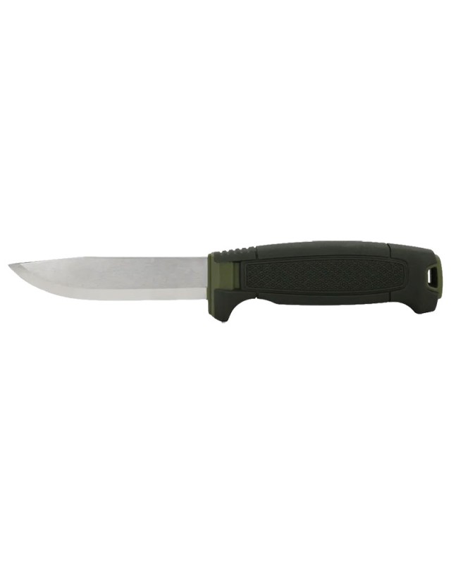MORA Amberg 12C27 stainless steel Deep Forests Green polymer handle and sheath