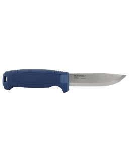 MORA Amberg 12C27 aus Edelstahl mit Blue Mountains-Polymergriff und Scheide