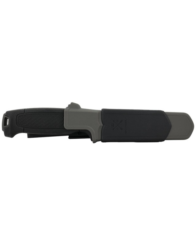 MORA Amberg Fullflat Hunting 14C28 stainless steel Black Skies polymer handle and sheath