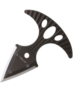 HIT Dagger M390 blade, Black Titanium handle, Legal in Switzerland