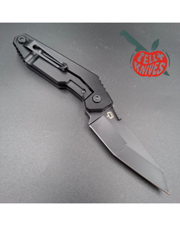 QTRMSTR Mr Strickland QSE-9TT 154CM steel with black finish and titanium handle, 2015 limited edition of 300 pieces