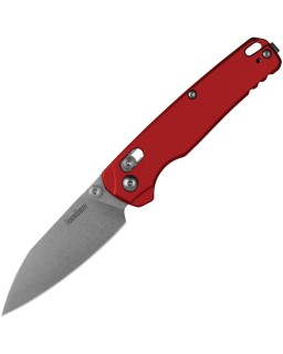 Kershaw Bel Air DuraLock Pocket Knife 6105CFBLK Magnacut Steel with Black Carbon Fibre Handle