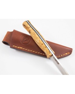 Casström No. 8 Swedish Forest Knife 12807 14C28N Steel Green Micarta Handle