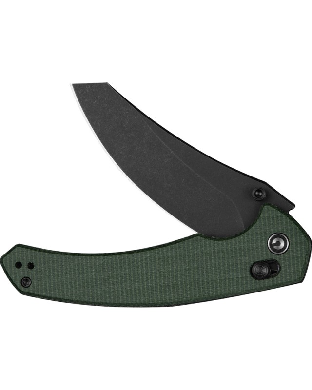 Coltello pieghevole Civivi Sixgill Crossbar Lock Nitro V con impugnatura nera in G10