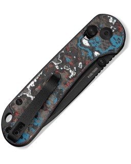 Civivi Elementum 12th Anniversary Limited Edition Blackwash S35VN steel Nebula Fat Carbon handle Crossbar Lock