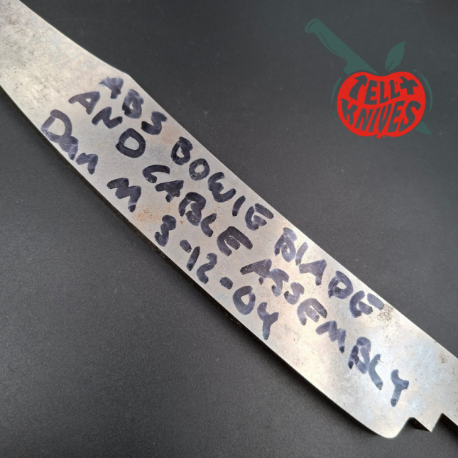 Cold Steel 2004 Prototipo della lama Natchez
