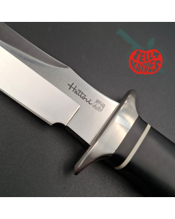 Hattori TV-3 S.O.G. Bowie Knife AUS-8 stainless steel Black Micarta Handle