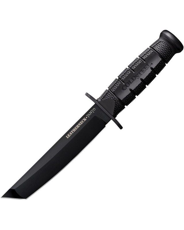 Cold Steel Leatherneck Festklinge Schwarz D2 Schwarz Kray-Ex 39LSFC