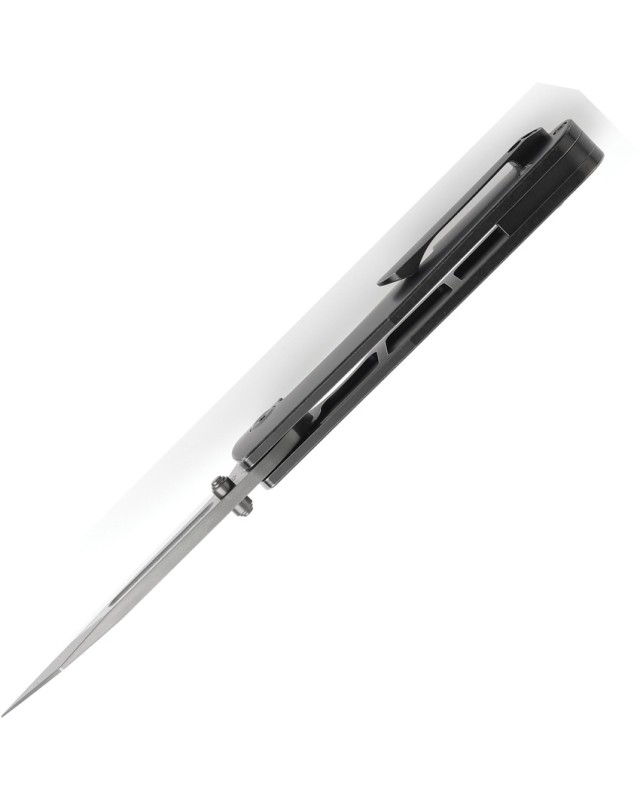 Kansept Superhawk Taschenmesser  CPM S35VN-Stahl, schwarz eloxierter Titan-Griff