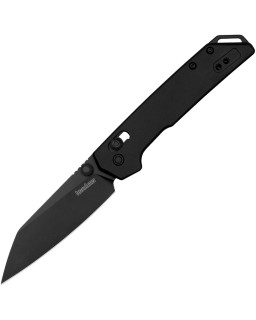 Kershaw Mini Iridium Reverse Tanto Klappmesser 2051R D2-Stahl, grauer Aluminiumgriff