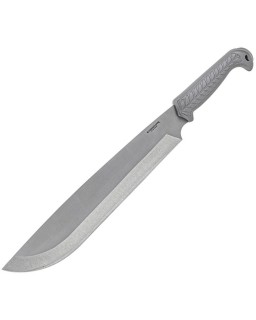 CONDOR Terra Camp Machete  sabbiata in acciaio al carbonio 1075HC, lama grigia, manico in nylon