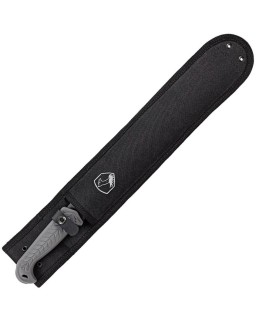CONDOR Terra Camp Machete  sabbiata in acciaio al carbonio 1075HC, lama grigia, manico in nylon