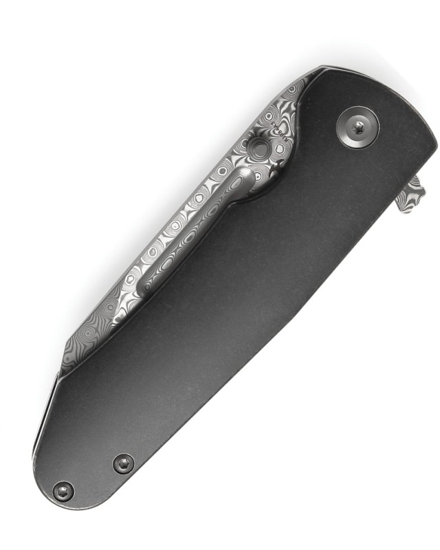Kansept Superhawk Pocket Knife  CPM S35VN Steel Black Anodised Titanium Handle