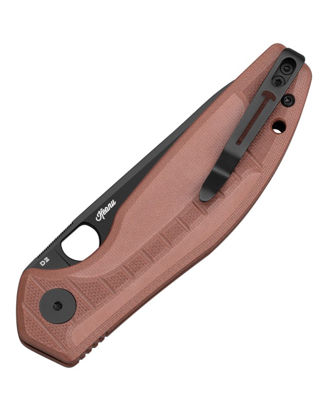 Bestech Bestechmand Angry Owl B-Lock Pocket Knife D2 Steel Braun G10 Handle